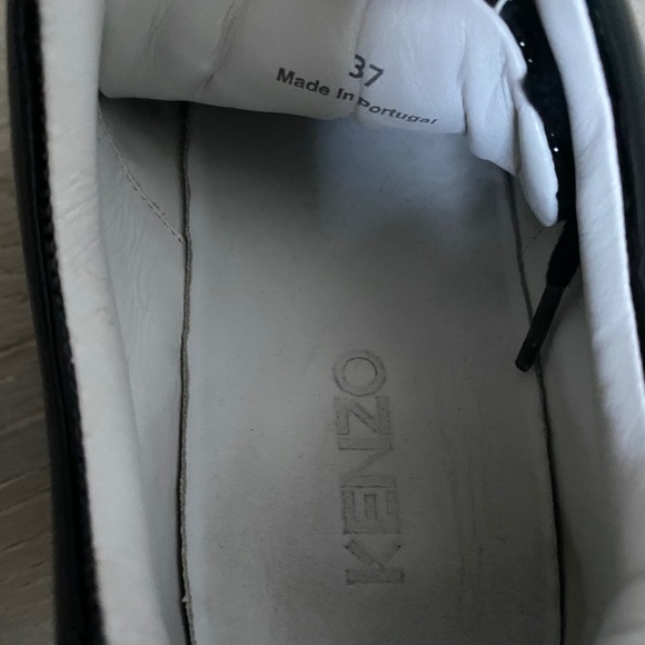 Kenzo black platform sneakers - Picture 6 of 6